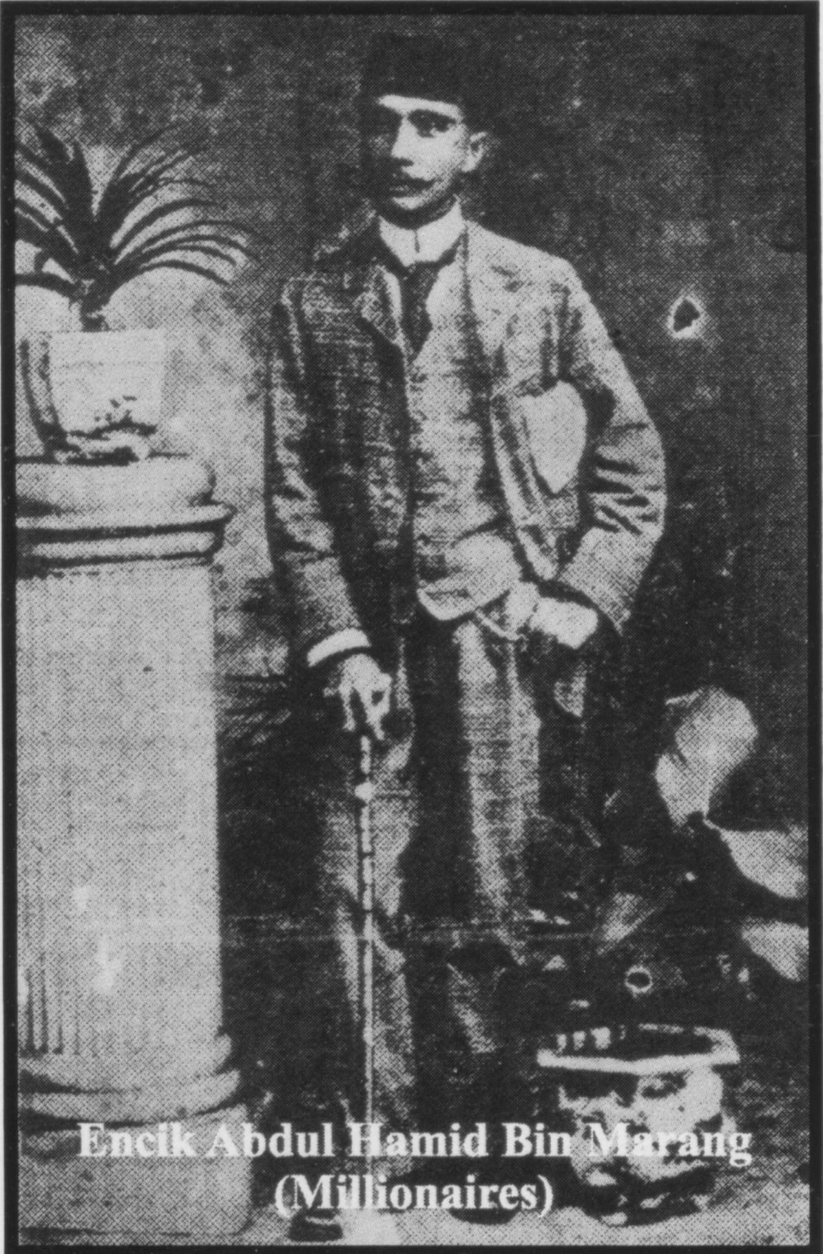 Encik Abdul Hamid Marang. Foto ihsan Cikgu Kader Suradi.